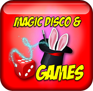Magic disco and Games icon